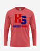 Women's "HockeySwag Varsity - Full Color" Long Sleeve Tee