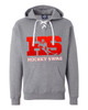 Women's "HockeySwag Block Red" Premium Lace Hoodie