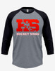 Men's "HockeySwag Block Red" Jersey Tee