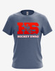 Men's "HockeySwag Block Red" Short Sleeve Tee