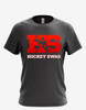 Men's "HockeySwag Block Red" Short Sleeve Tee