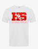 Men's "HockeySwag Block Red" Short Sleeve Tee