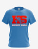 Men's "HockeySwag Block Red" Short Sleeve Tee