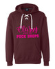 Women's "Classy Until Puck Drops - Pink" Hoodie