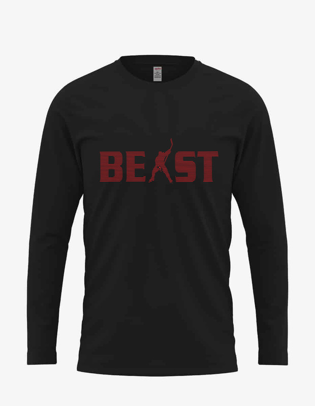 Mens "Beast" Long Sleeve Tee
