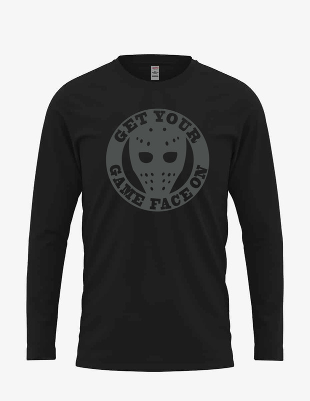 Women's "Gameface - Cool Grey" Long Sleeve Tee