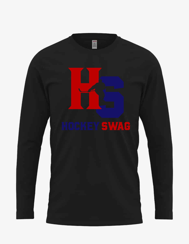 Women's "HockeySwag Varsity - Full Color" Long Sleeve Tee