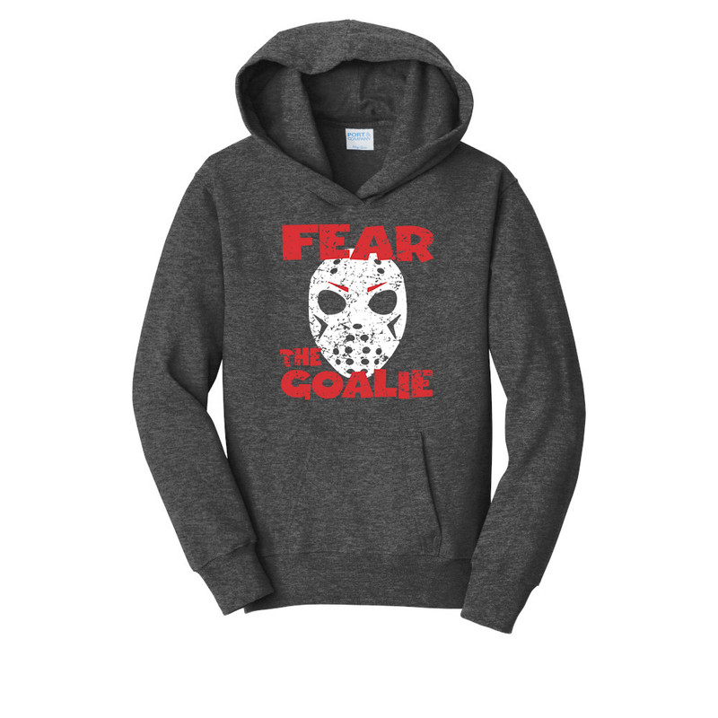  Fear The Feathers Skull Game Day Chicago Hockey Hoodie