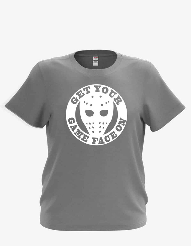 Youth "Gameface - White" Short Sleve Tee