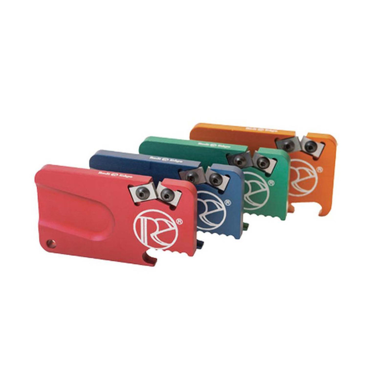 Redi-Edge Pocket Sharpeners – 1-sided with Bottle Opener, Red