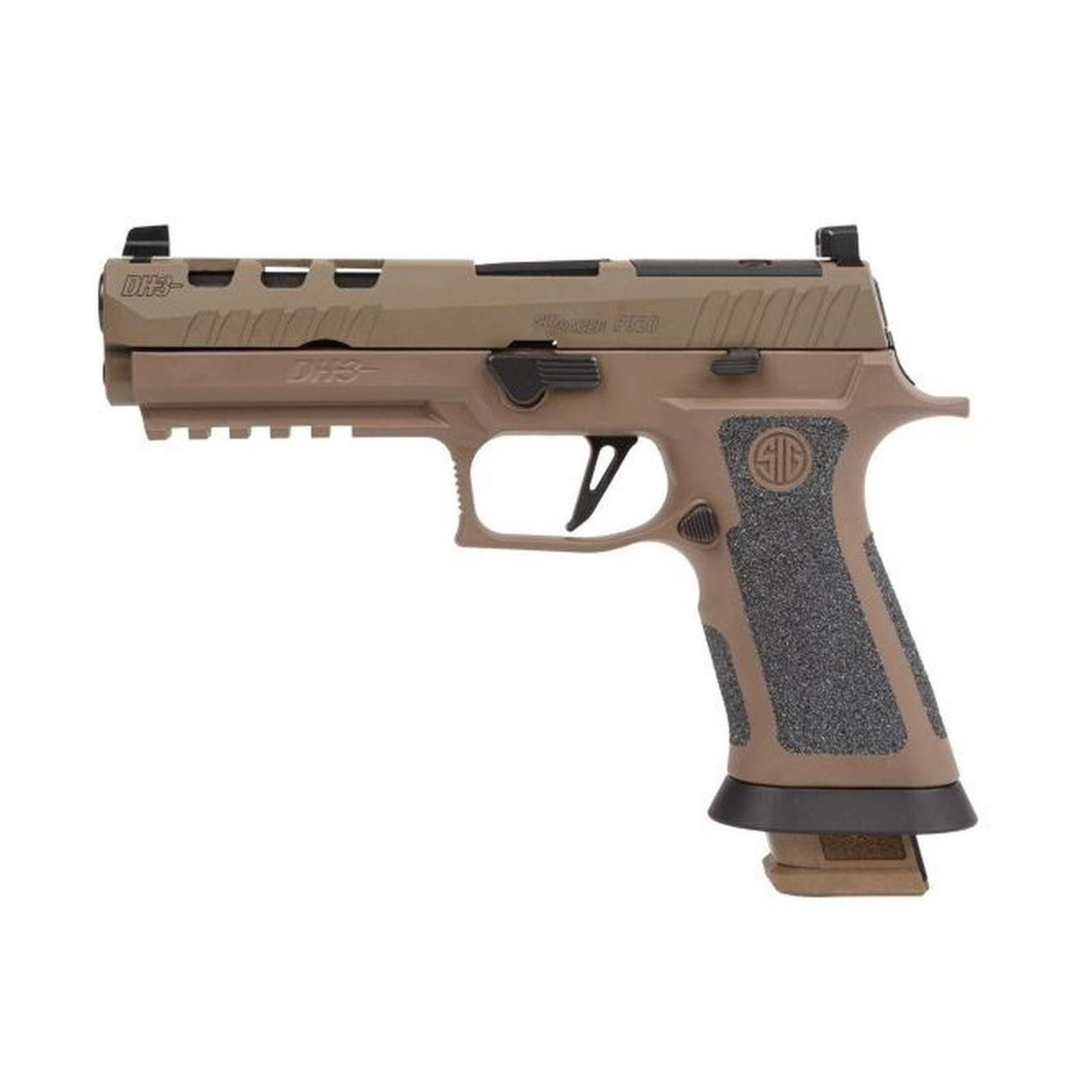 Sig Sauer P320XFIVE DH3 9mm Pistol with Coyote Tan Finish - Fin