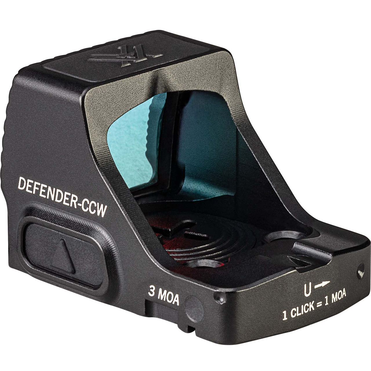 thumbnail interactive-video image 1 of Vortex Defender-CCW 3 MOA Red Dot Sight – DFCCW-MRD3 – Compact Reflex For Pistols/Rifles 1 of 5