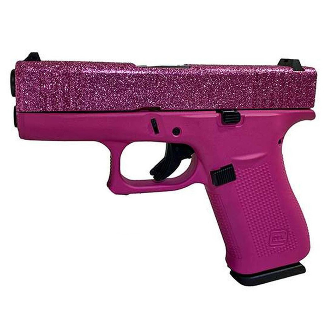 GLOCK 43X 9MM CRUSH GLITTER GUNZ - Fin Feather Fur Outfitters