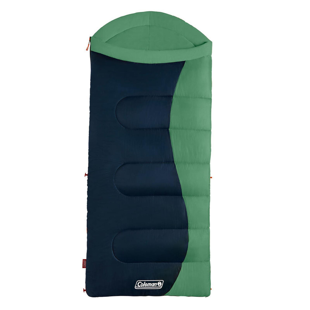Sac de couchage léger 210 cm - Carnac XL gris et vert - Wilsa Outdoor