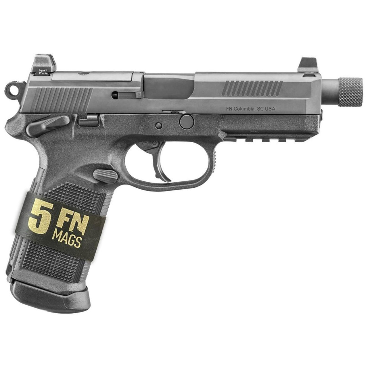 FN FNX -45 Tactical .45 ACP Pistol 5 Magazine Bundle 5.3