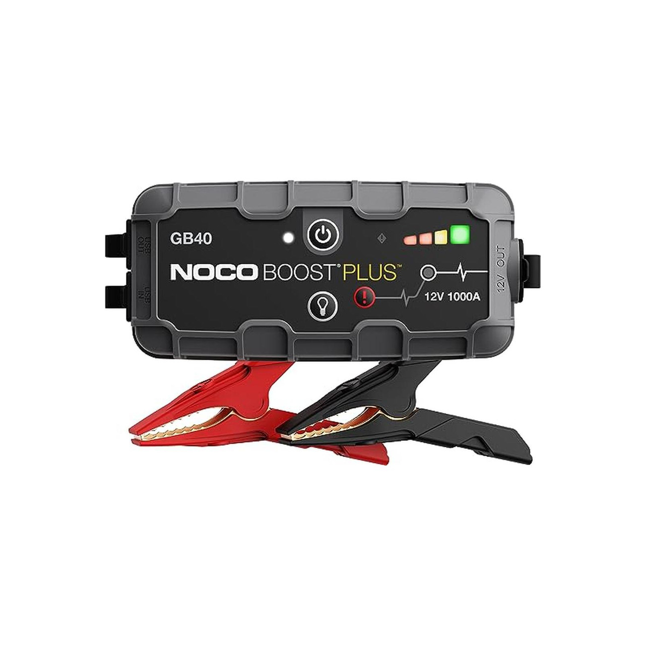 NOCO Boost Plus GB40 1000 Amp 12-Volt UltraSafe Lithium Jump Starter Box - Fin Feather Fur Outfitters NOCO Boost Plus GB40 1000 Amp 12-Volt UltraSafe Lithium Jump Starter Box - Fin Feather Fur Outfitters