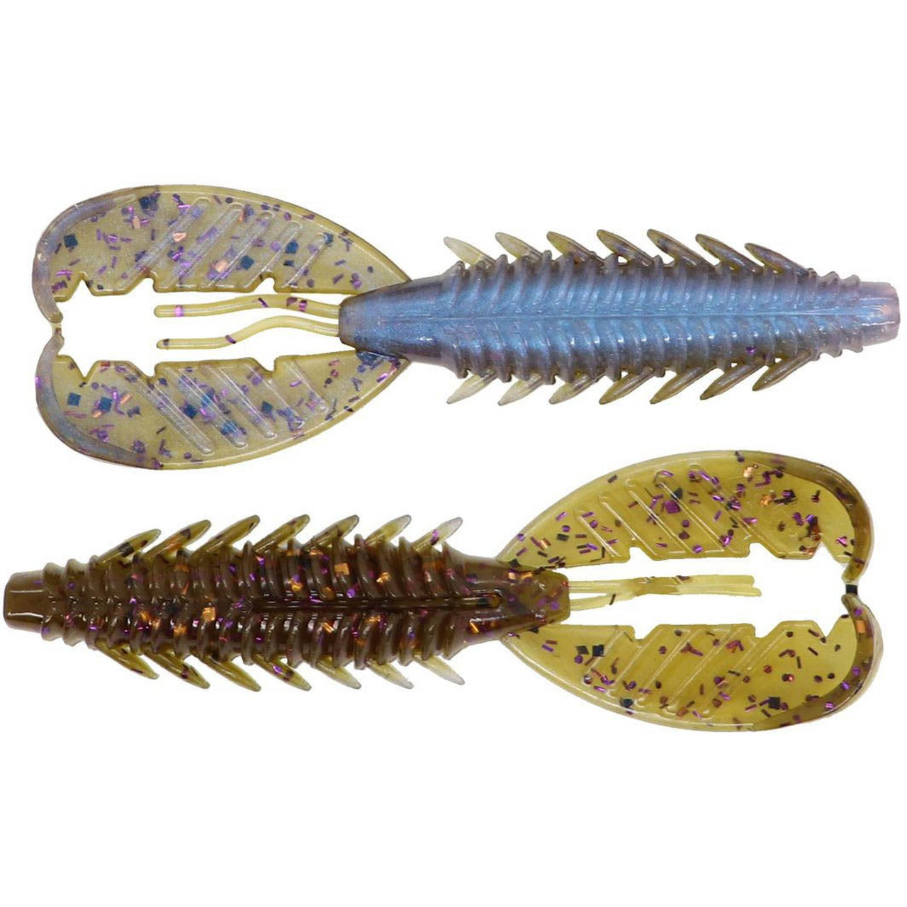 Xzone Adrenaline Craw Jr. 3.5 inch 7 pack Unknown (309) - Fin
