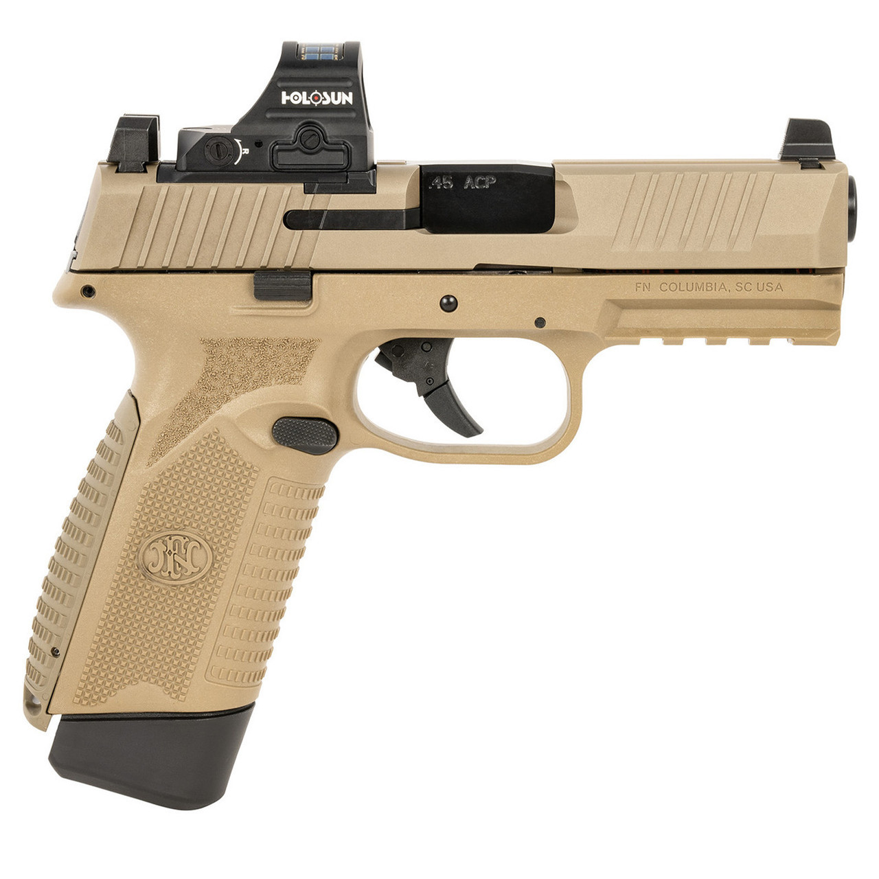 FN 545 MRD 45ACP FDE 15 Rnd 4.1