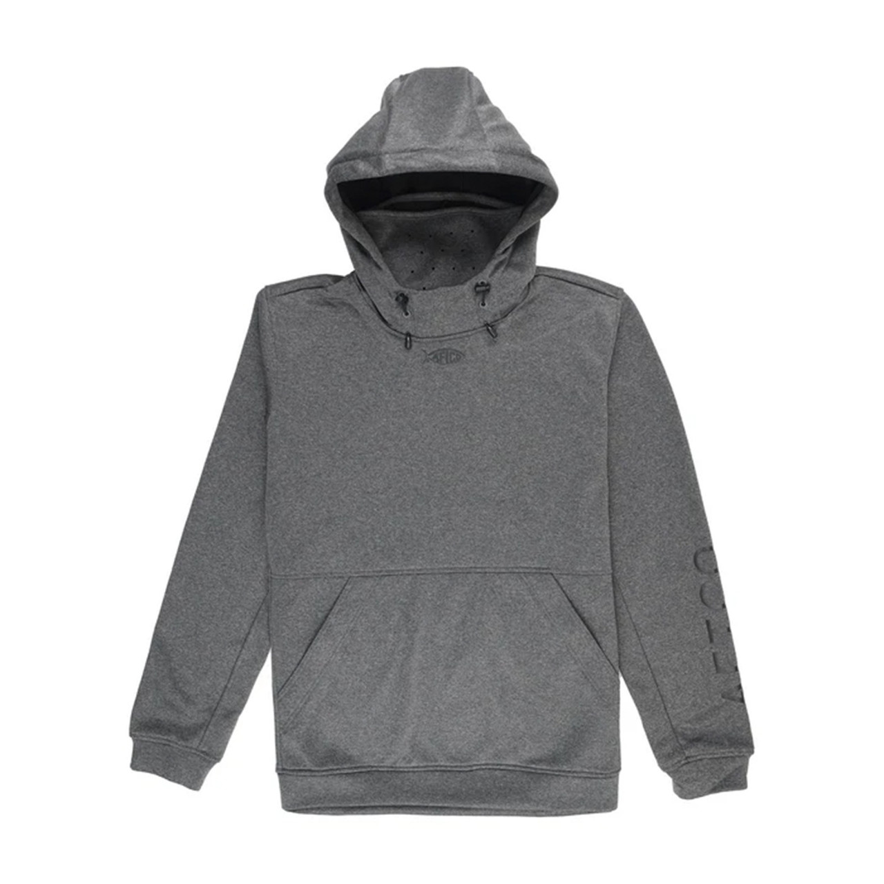 Aftco Reaper Sweatshirt Charcoal Heather L - Fin Feather Fur