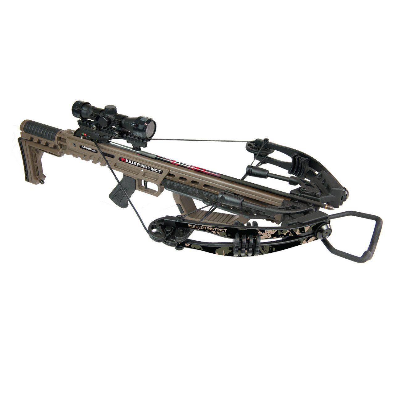Killer Instinct Lethal 405 HD Crossbow Kit 405 FPS - Fin Feather