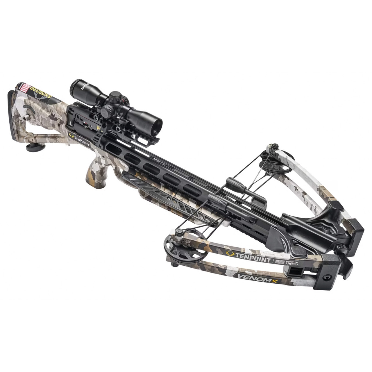 左右 T-REX 700E 800E PRO カーボンメインフレーム TenPoint Venom X Crossbow Package with ACUslide Vektra Camo - Fin