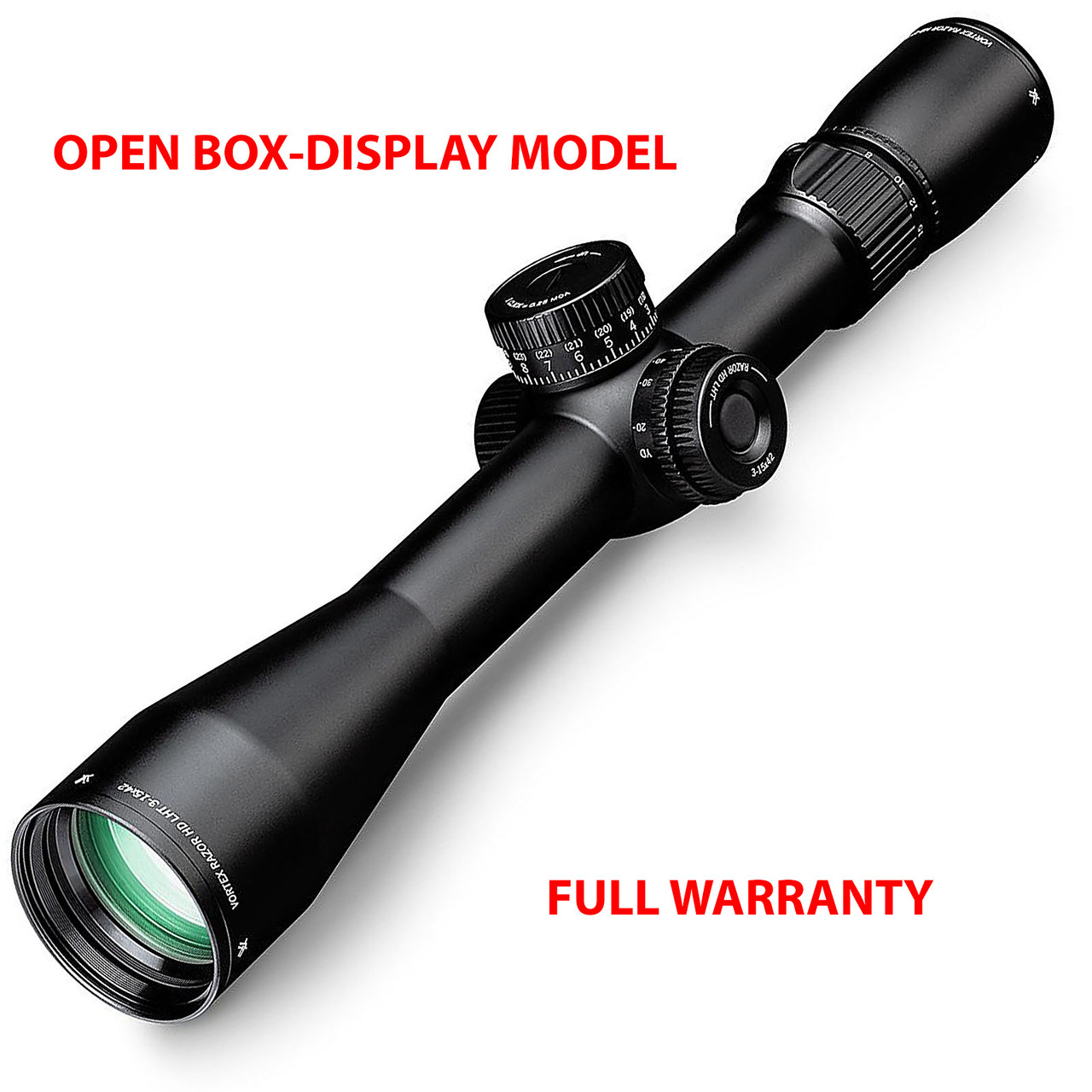 Vortex Optics Razor HD LHT Rifle Scope 3-15x 42mm Locking Zero