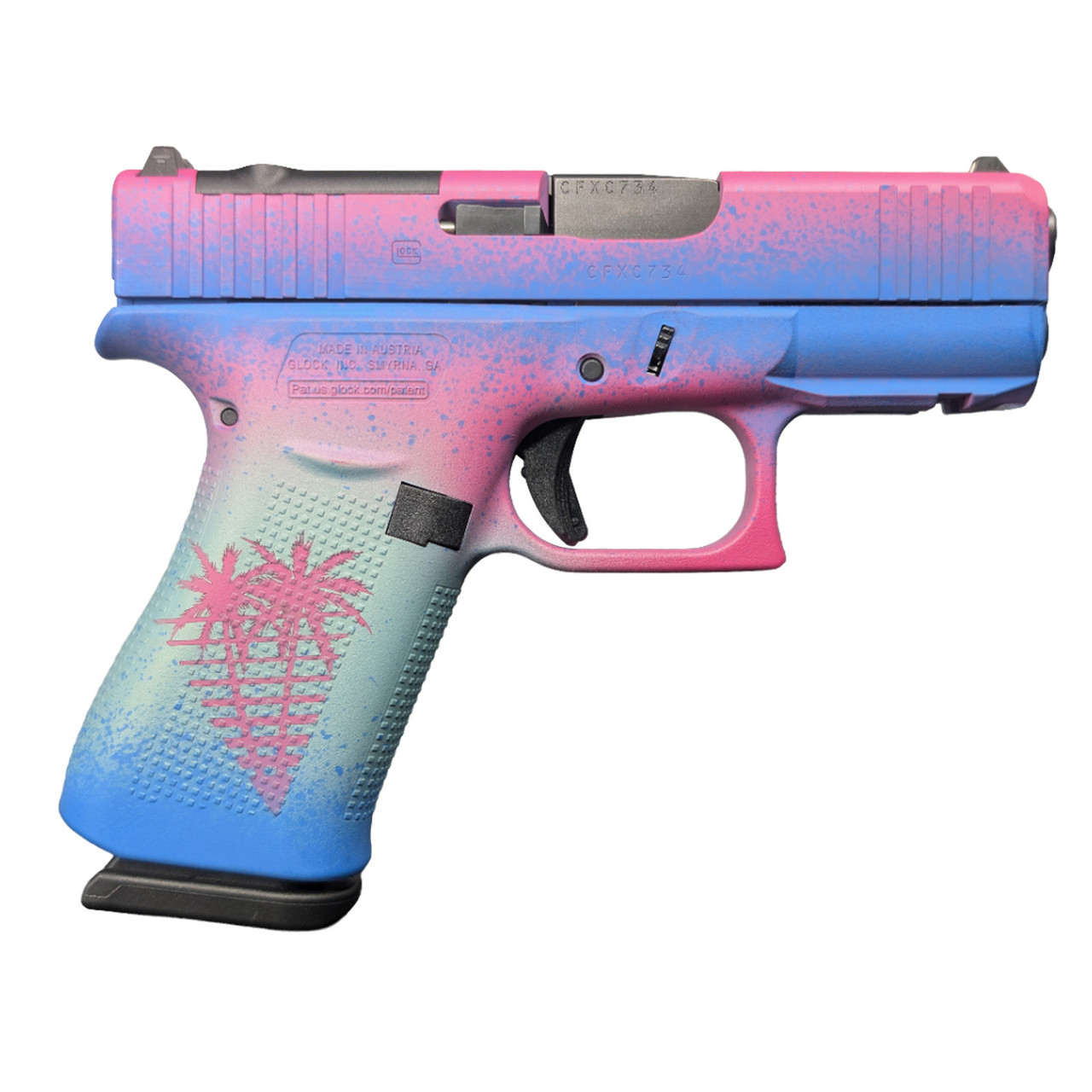 Glock G43X MOS Miami Limited Edition 3.39