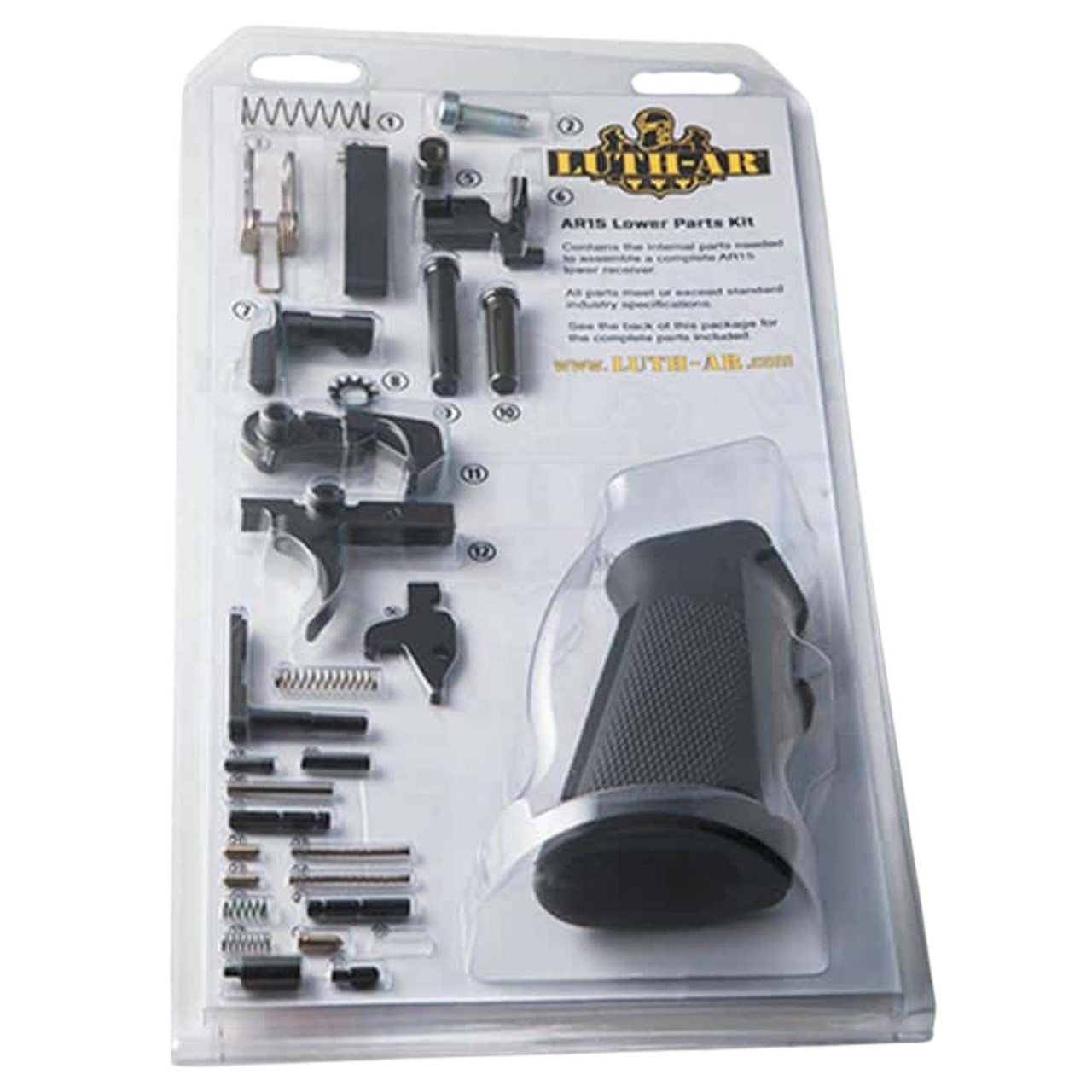 Luth-ar LRPK-308 Lower Parts Kit Complete AR Platform 308 Cal - Fin ...