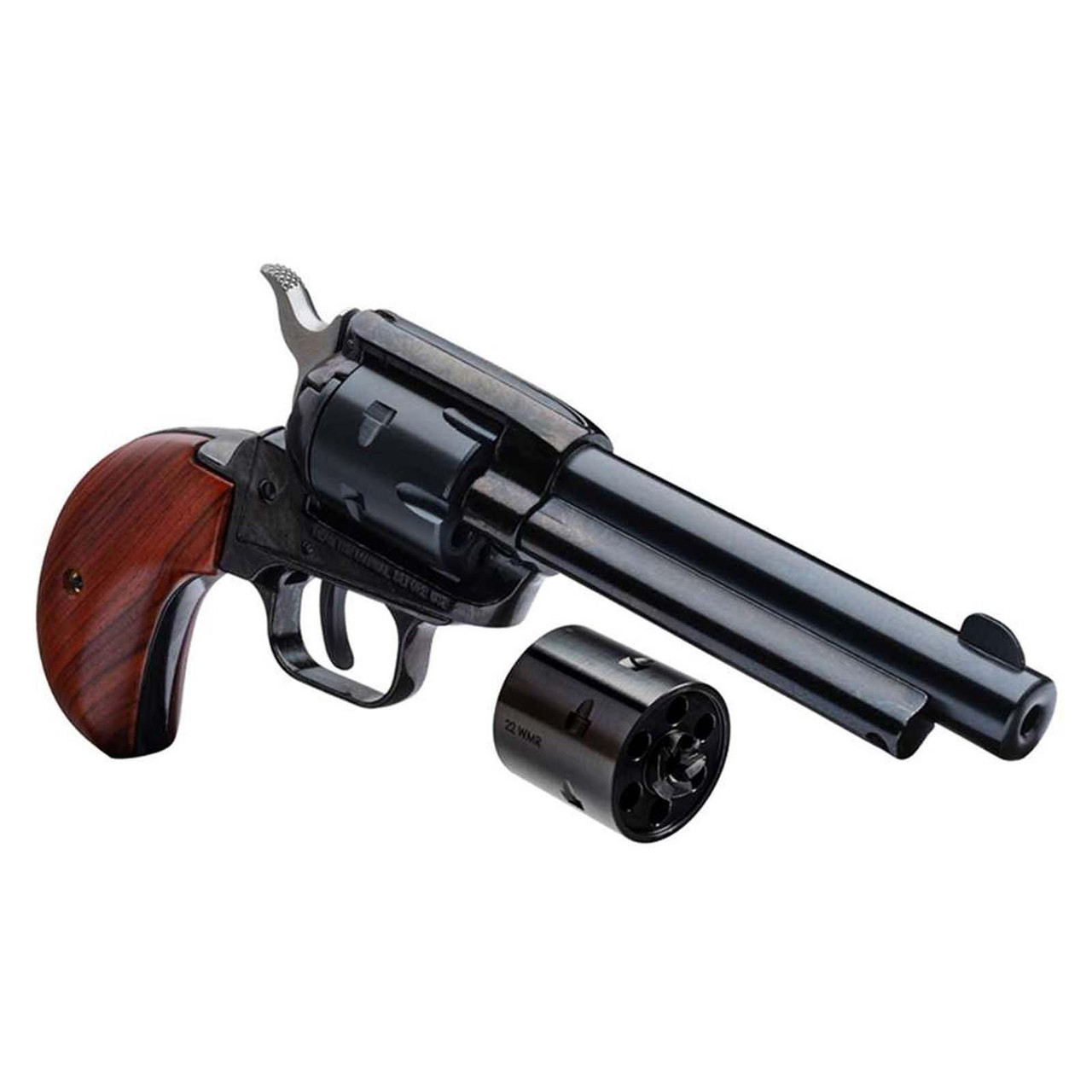Heritage Rough Rider .22 WMR 6-Shot Blued Steel Cylinder - Fin Feather ...