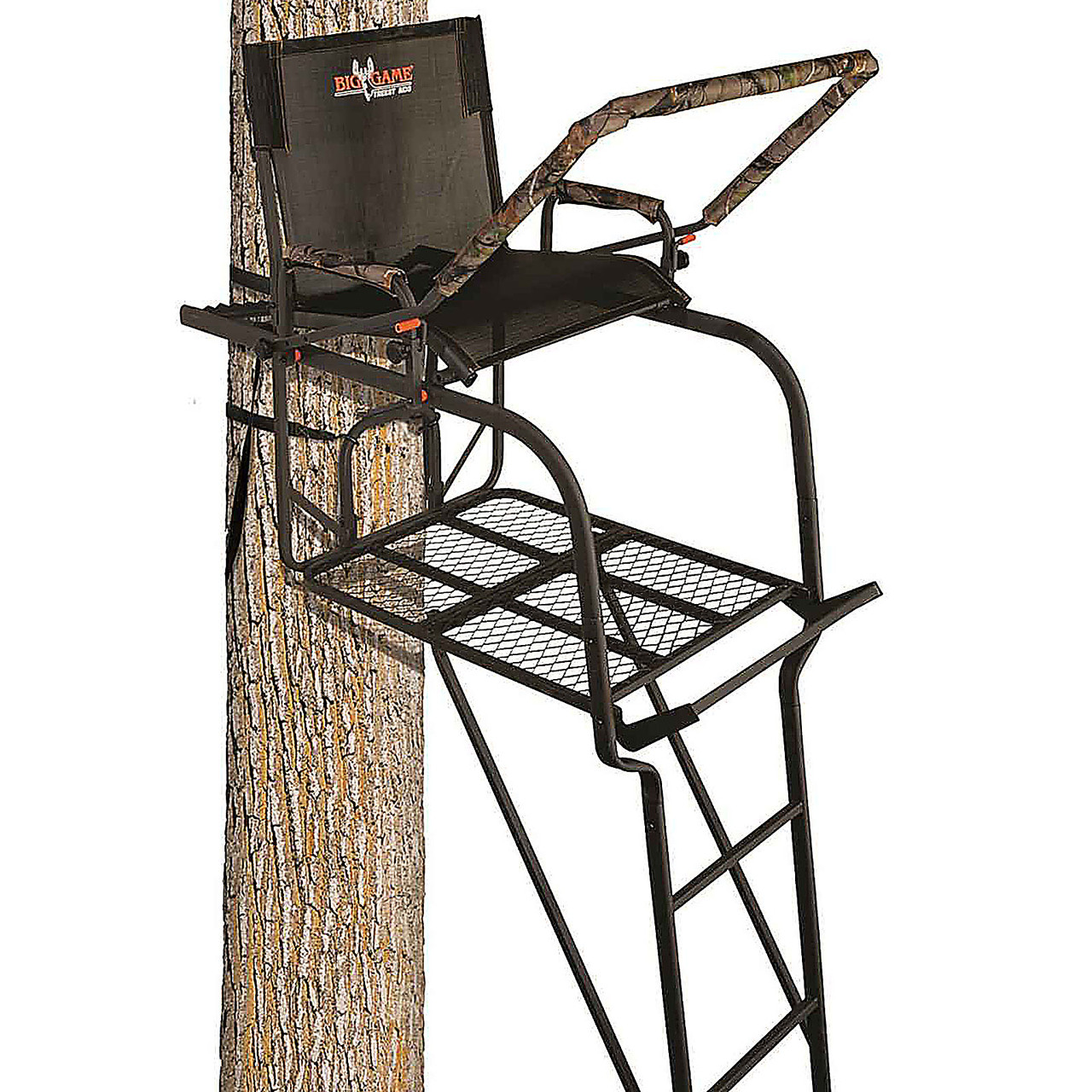 Big Game 18.6ft Hunter Ladderstand LS0550 - Fin Feather Fur Outfitters