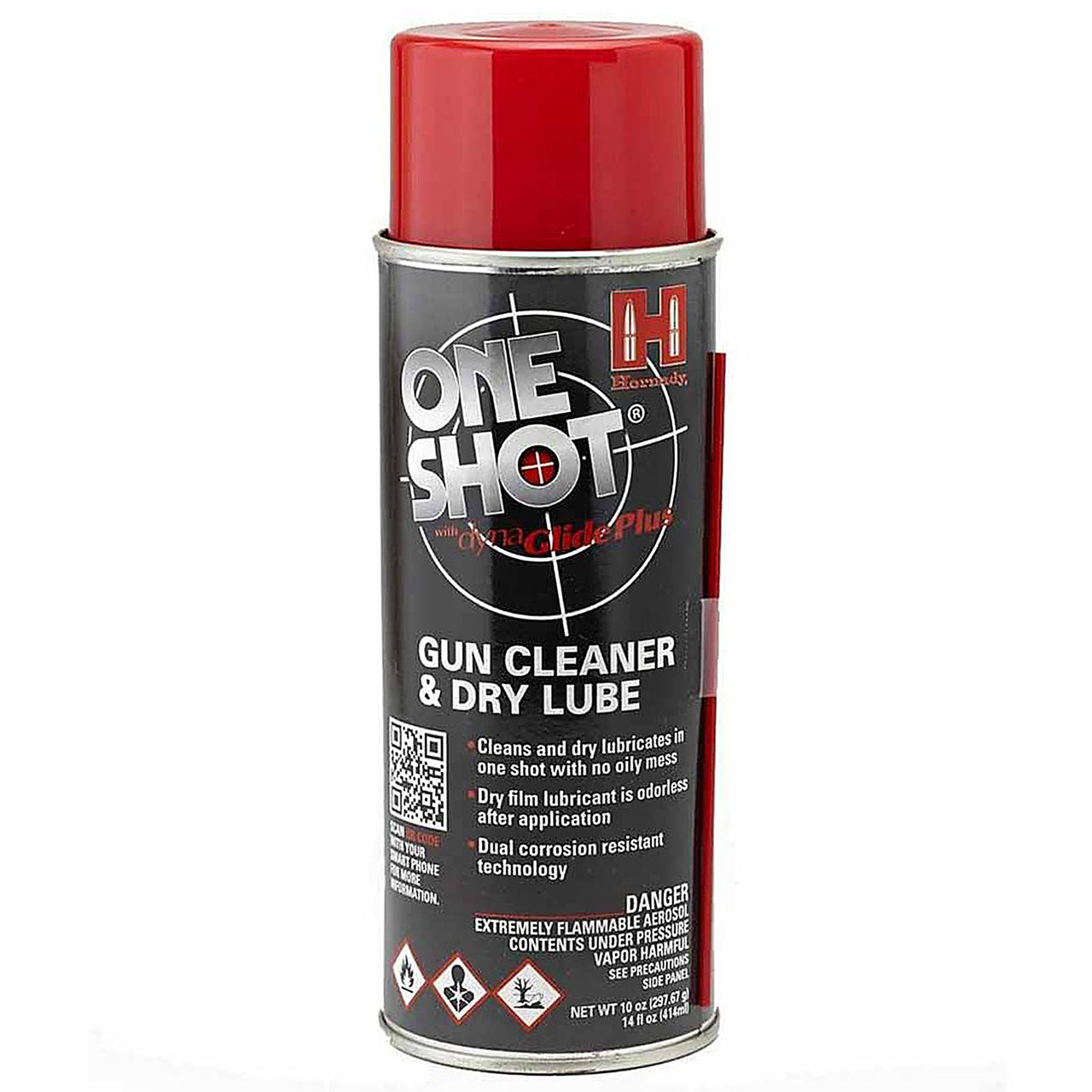 HORNADY 9990 ONE SHOT AEROSOL SPRAY GUN CLEANER & LUBE 5 OZ. Fin