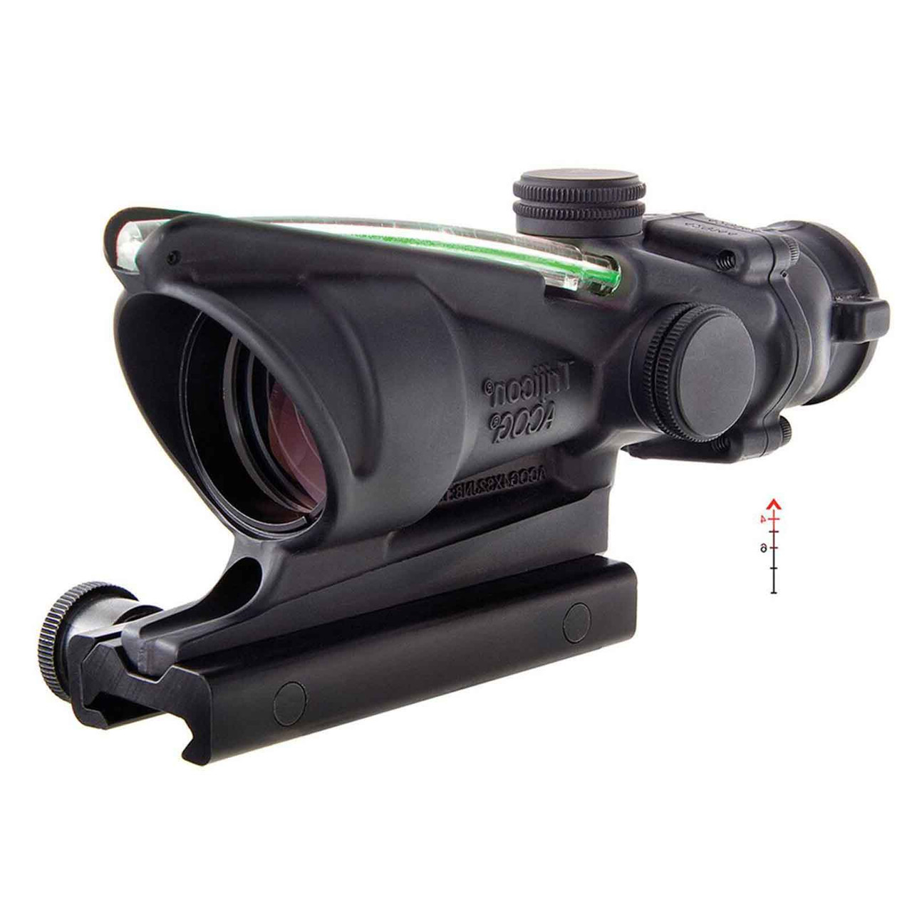 Trijicon TA31F-G ACOG Riflescope 4x32mm, Dual Illum. Green Chevron ...