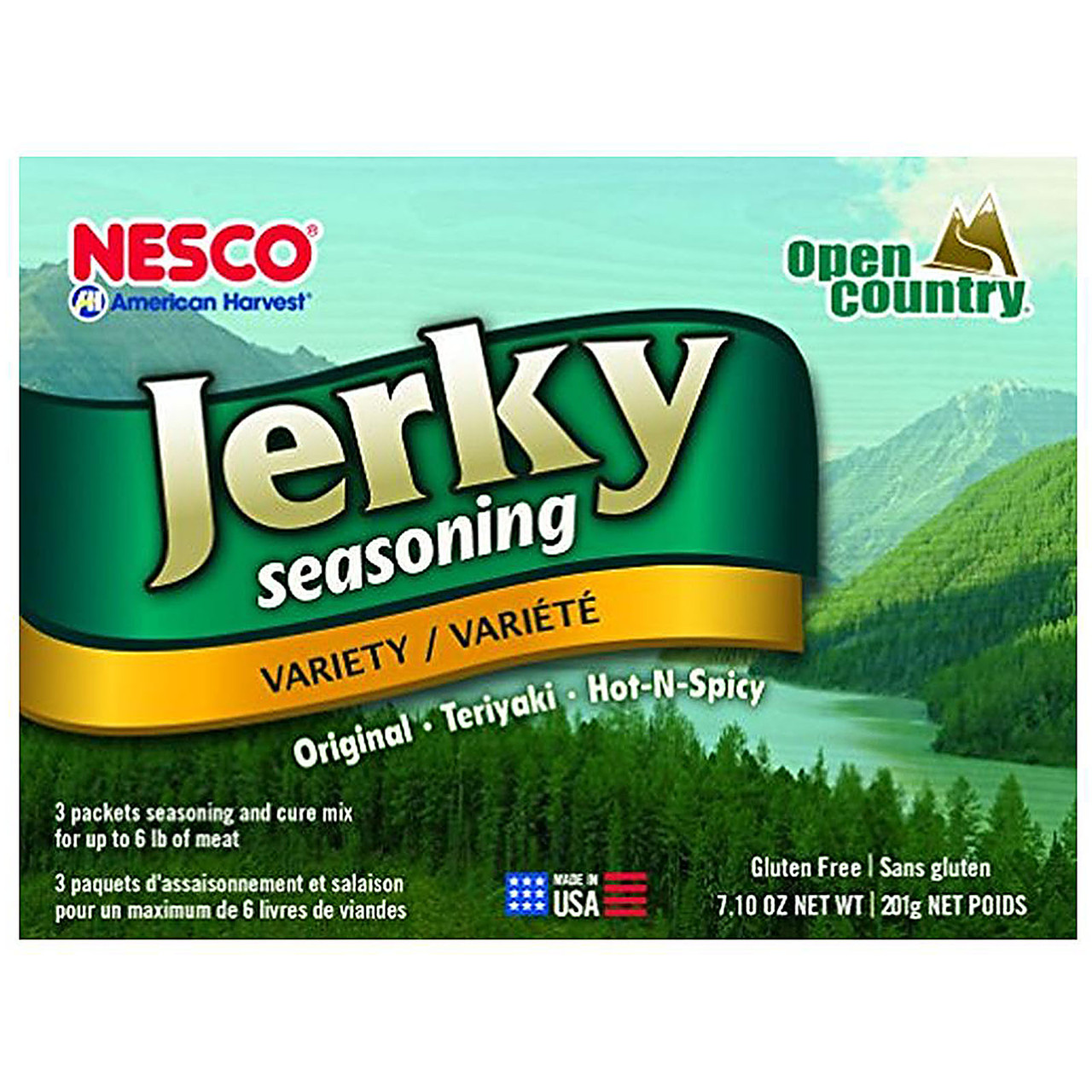 NESCO Jerky Spice Works Variety Assortment Fin Feather Fur Outfitters
