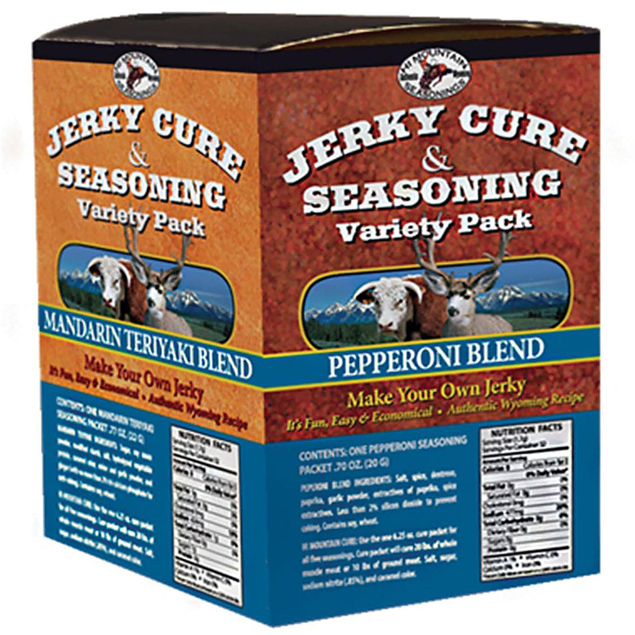 Hi Mountain Seasoning Jerky Makers Variety Pack 2 Jerky Kit Fin