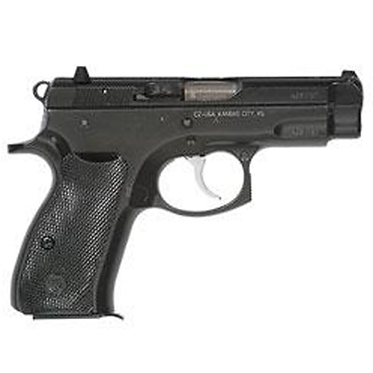 Cz 75 ガスガン ブラック CZ 75 COMPACT cal. 9 mm Luger black polycoat 15 Rd Mags - Fin