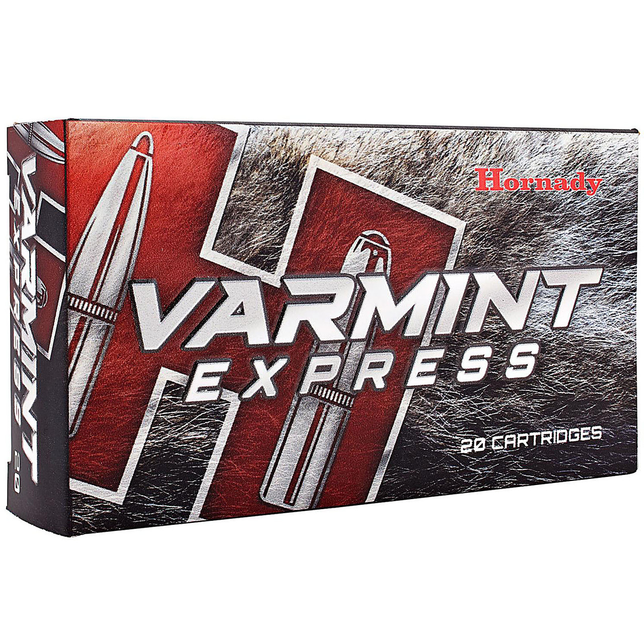 Hornady 8302 Varmint Express 22 Hornet 35 GR VMax 25 Rounds - Fin