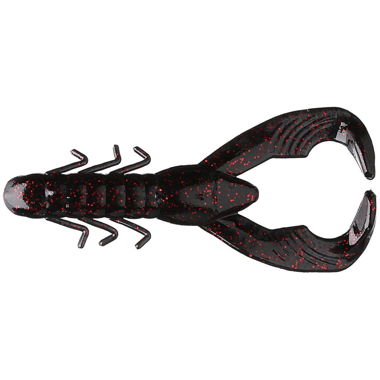 Yum Lures 3.5” Christie Craw Bait – Natural Color, Compact Crawfish Imitation For Flipping & Pitching