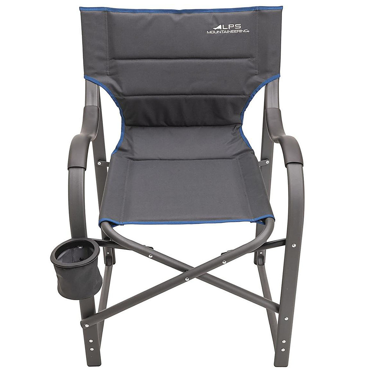 ALPS Mountaineering Camp Chair Charcoal Blue Fin Feather Fur Outfitters