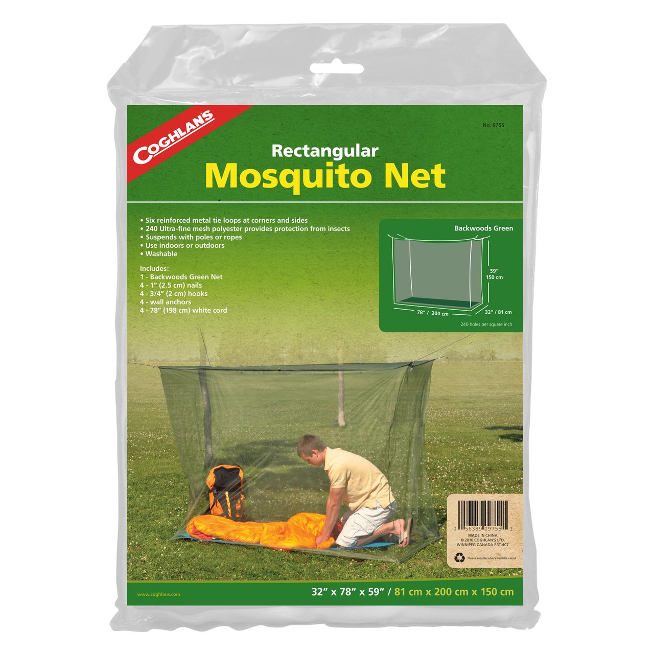 Coghlan's Backwoods Mosquito Net - Thumbnail 2