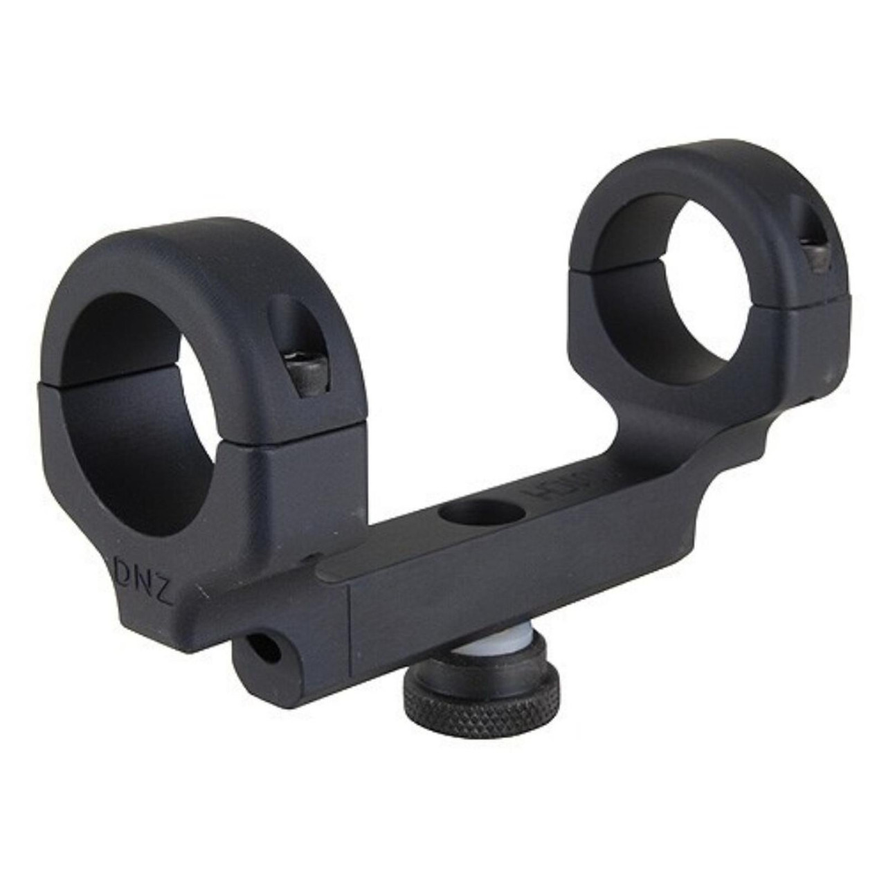 DNZ 1Piece Scope Base with 1" Integral Rings AR15 Carry Handle Matte