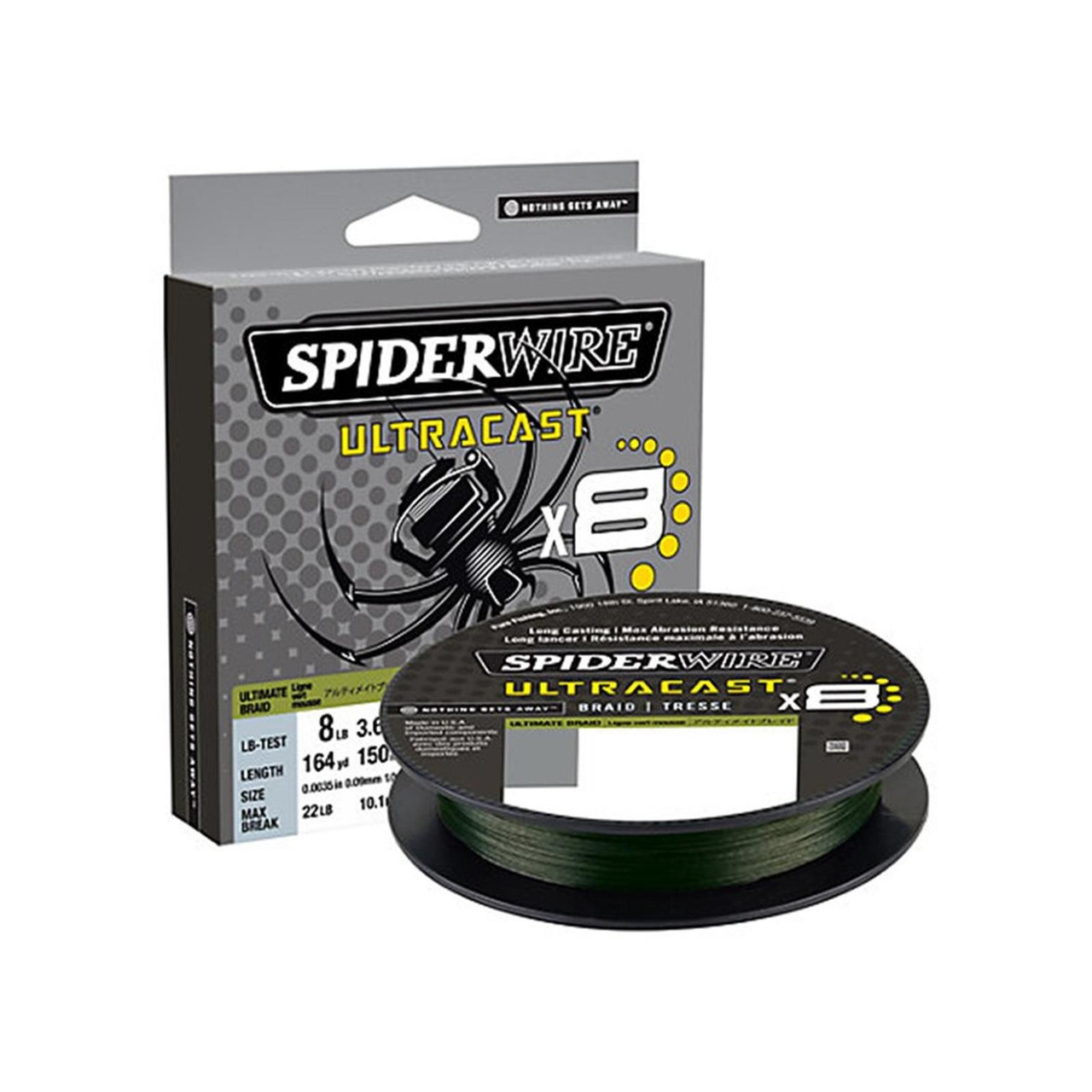 Spiderwire Ultracast Braided Fishing Line Fin Feather Fur Outfitters