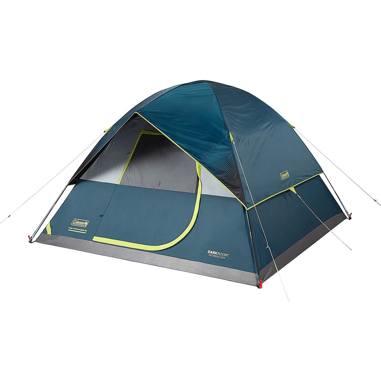 Coleman 6 Person Dark Room Fast Pitch Dome Tent, 2000036088 - Fin