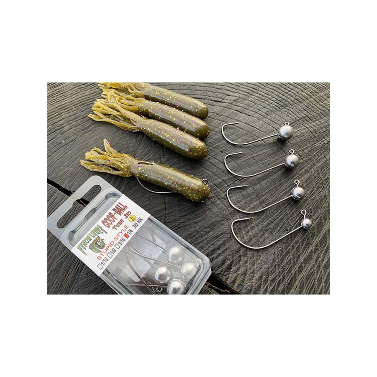 Bait Venom Tube Jig Heads Venom Lures Goofball Tube Jig Fin