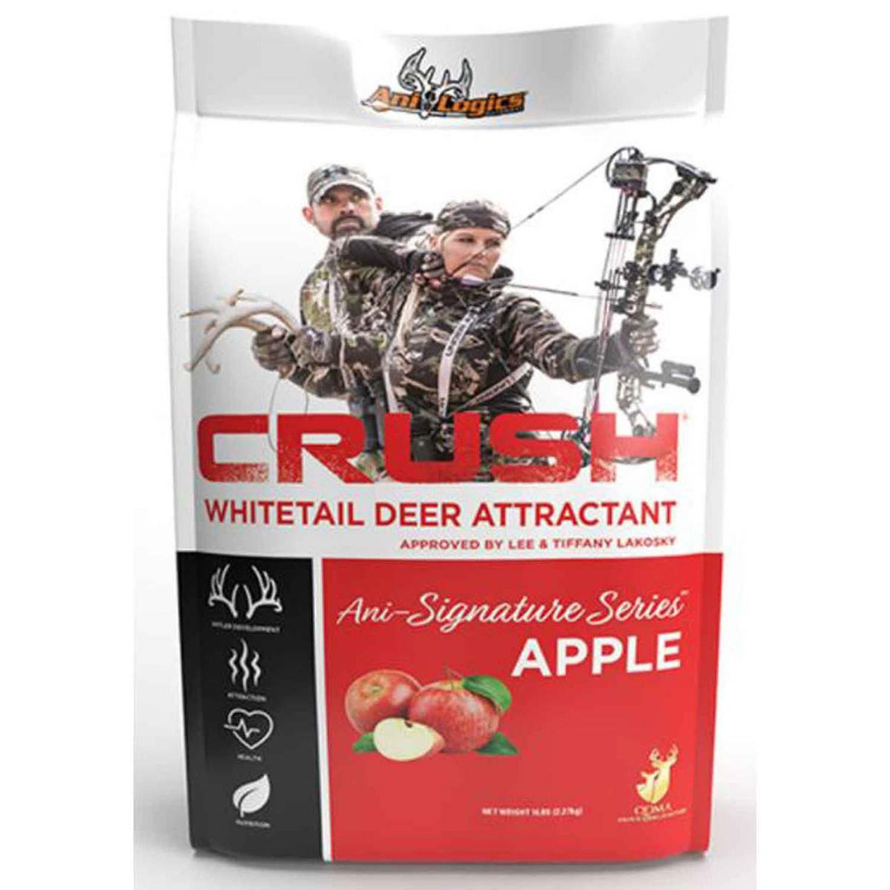 AniLogics Outdoors Crush Apple Granular Deer Attractant 5 Pounds