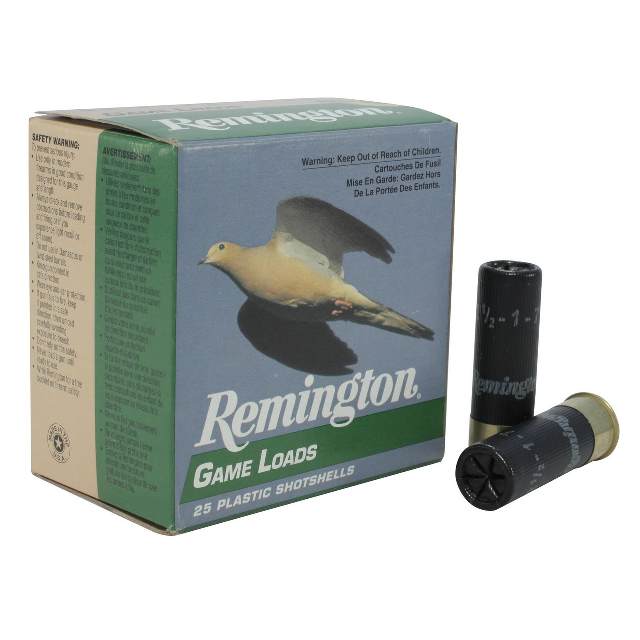 Remington Game Load Ammunition 16 Gauge 2-3/4" 1 oz #7-1/2 Shot 25 Rounds -  Fin Feather Fur Outfitters