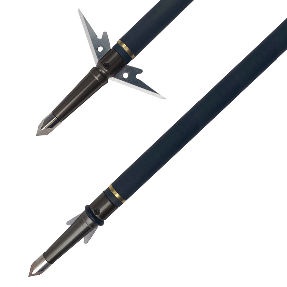 CenterPoint Deadpoint Crossbow Broadhead 100 Grain Fin Feather Fur