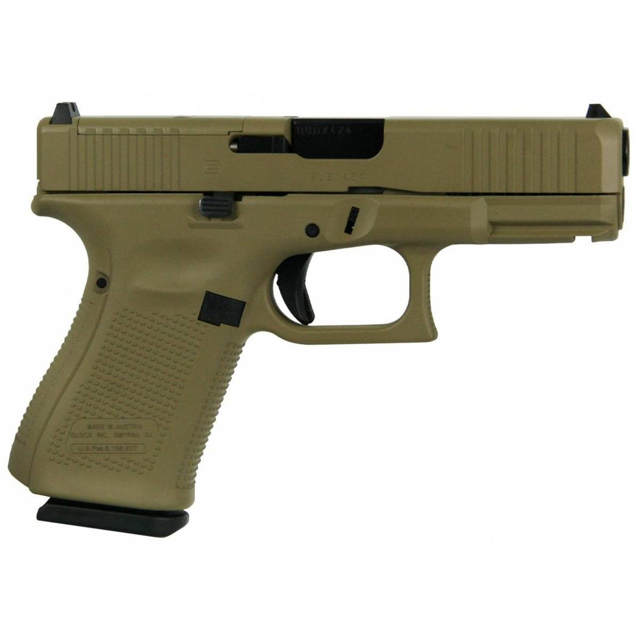 Glock 19 Gen5 MOS 9mm 15rd 4.02