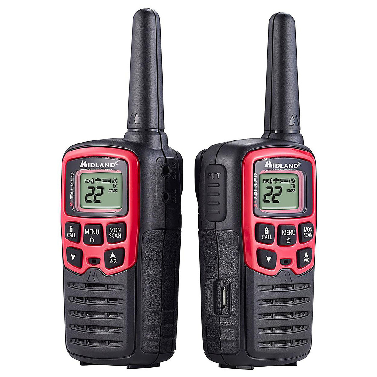 Midland 2 Way FRS/GMRS Radios 26 Mile Fin Feather Fur Outfitters