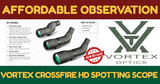 Affordable Observation: Vortex Crossfire HD Spotting Scope