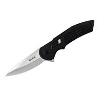 BUCK KNIVES 261 HExAM EDC FLIPPER BLACK FOLDING KNIFE-CLIP